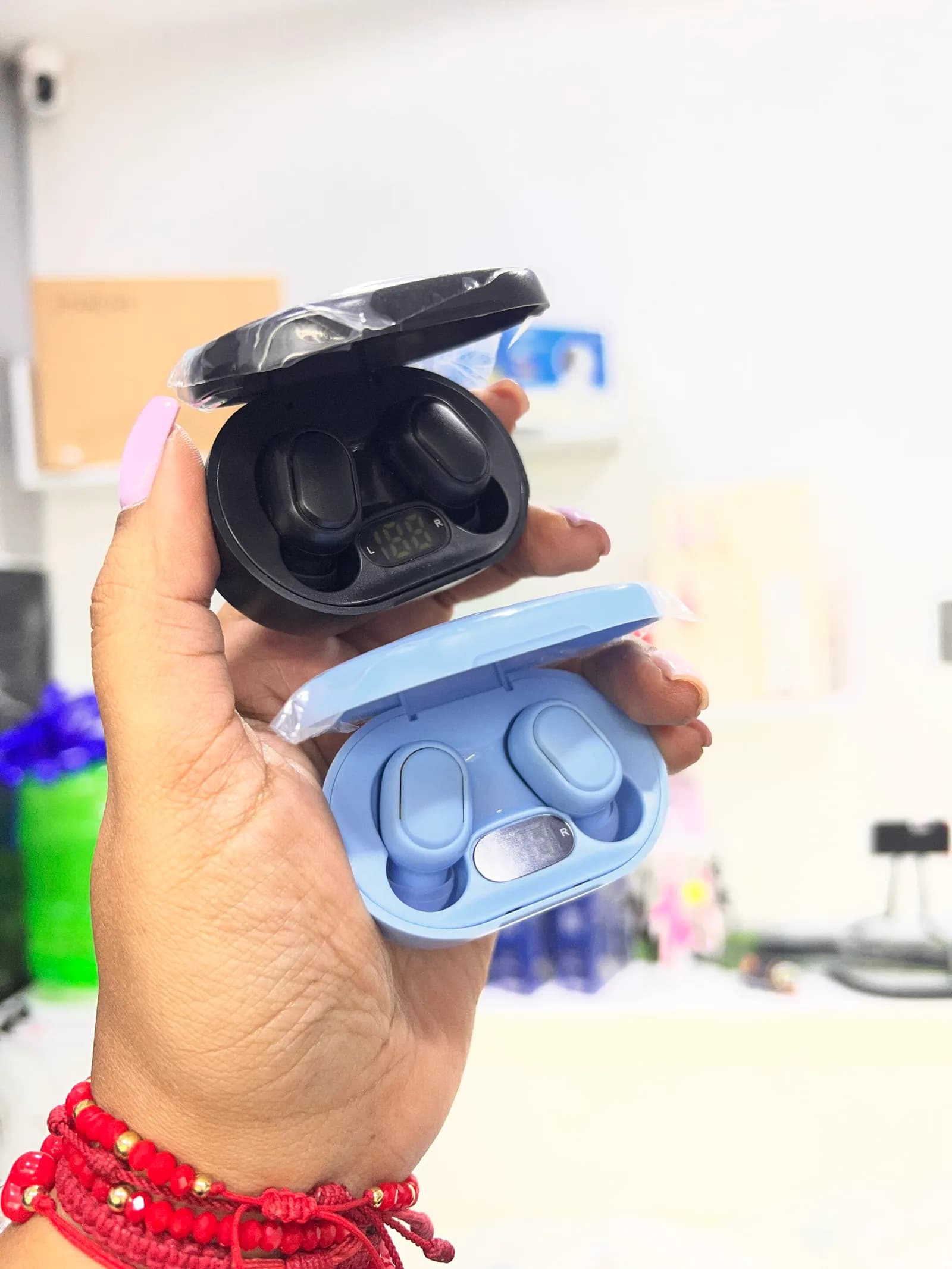 Audífonos Inalámbricos 7S Colores Varios | Bluetooth con Display Digital