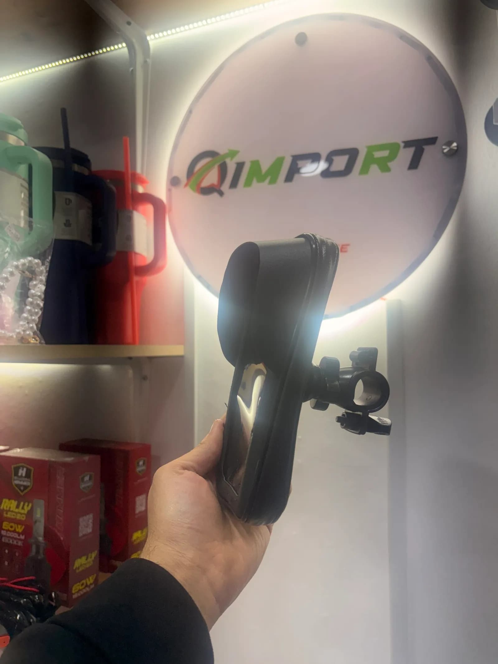 Base Impermeable para Celular de Moto o Bicicleta | Soporte Protector Contra Agua