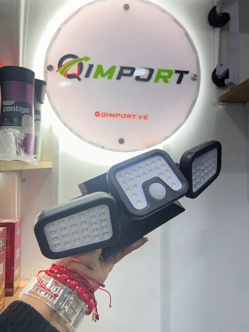Lámpara Solar para Exterior FL1725A - Sensor de Movimiento e Iluminación LED