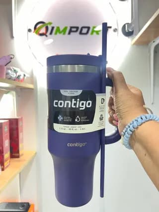 Jarra Térmica Contigo 40 oz - Botella de Acero Inoxidable de Gran Capacidad 3