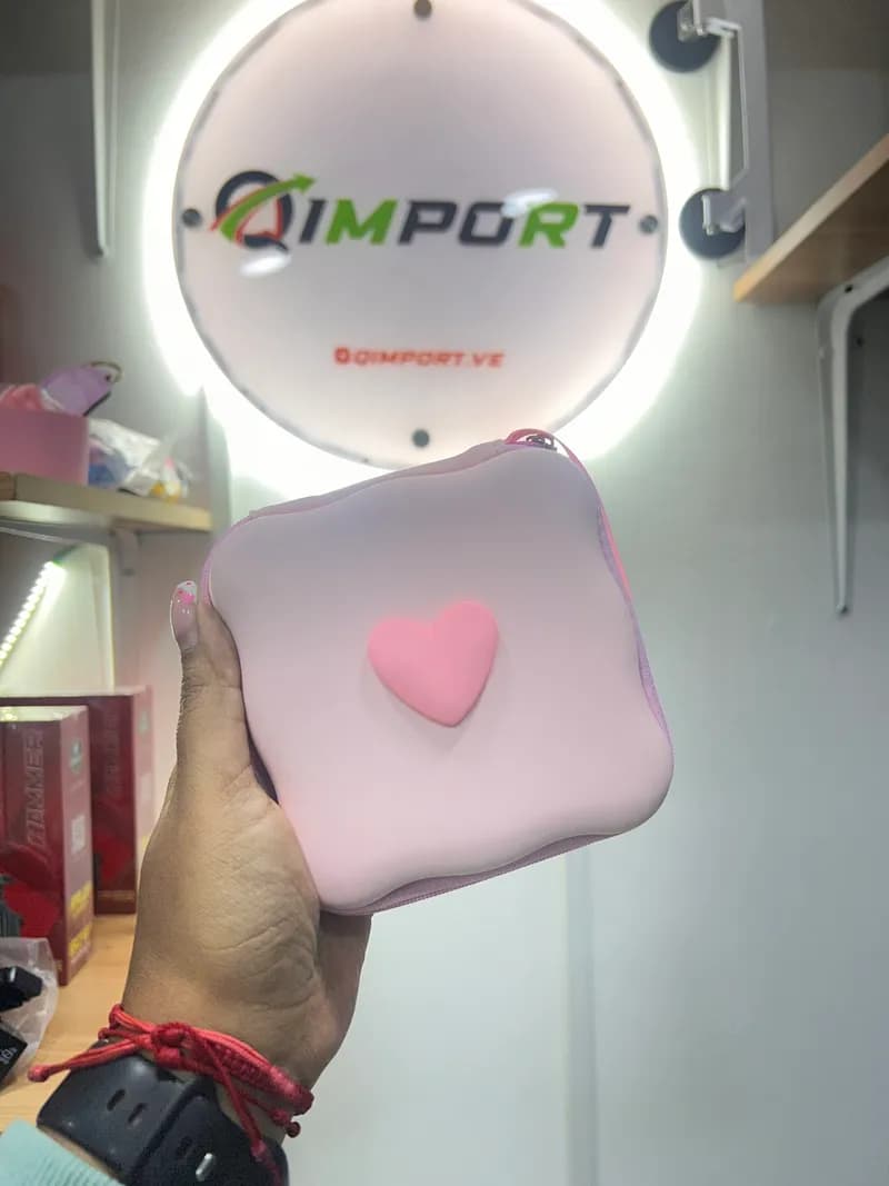 Estuche para Cargador Grande Diseño Corazón