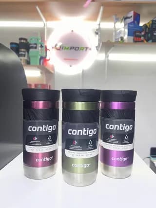 Termo Contigo Byron 16 oz - Vaso Térmico de Acero Inoxidable con Snapseal™ 1