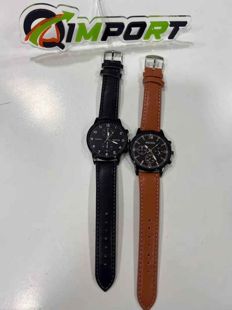 Reloj de Caballero con Correa de Cuero