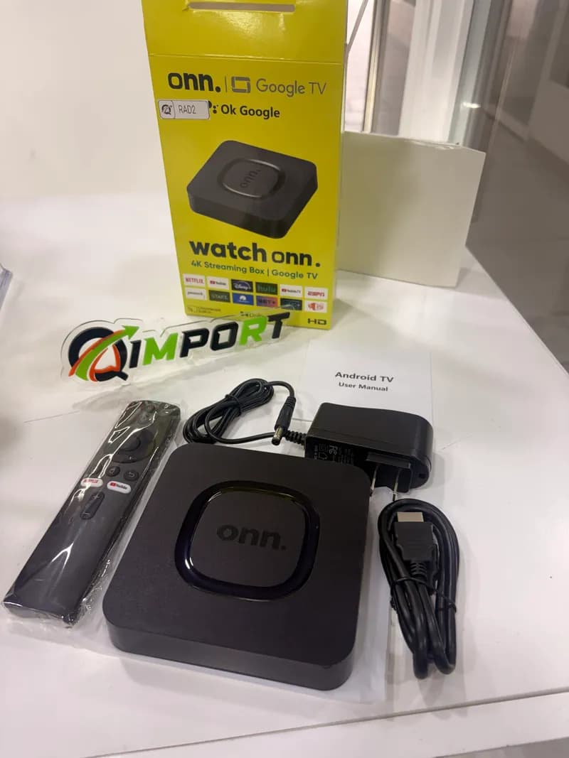 TV Box ONN Google TV 4K Streaming Box