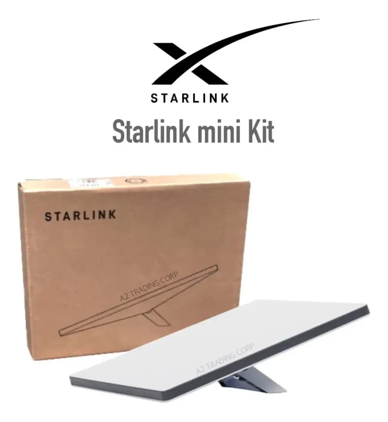 Antena Starlink Mini - Internet Satelital Portátil de Alta Velocidad
