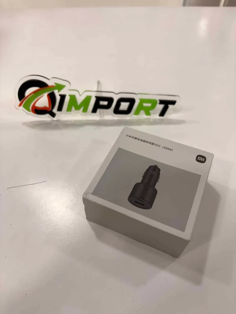 Cargador de Carro Xiaomi 100W Carga Ultra Rápida Dual (USB-A + USB-C 1A1C) - Adaptador Automotriz