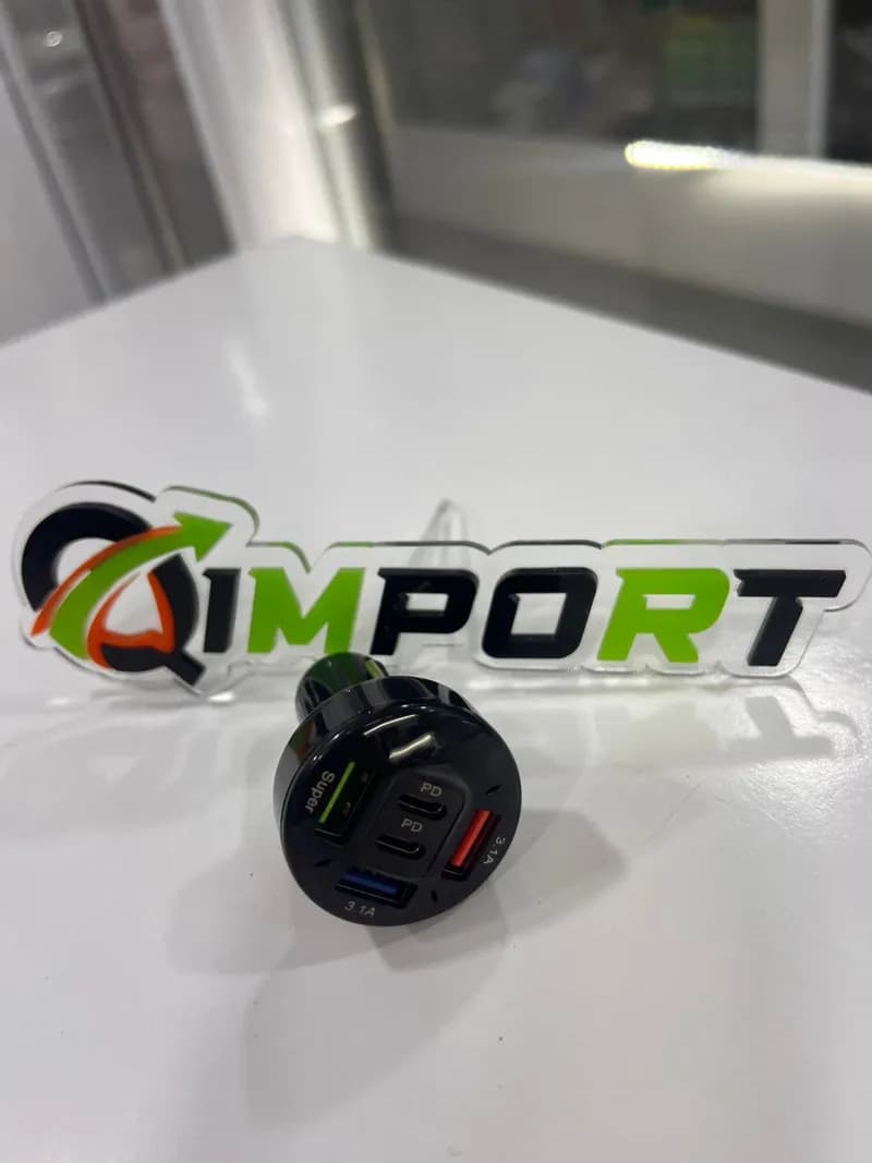 Cargador USB para Carro Multipuerto