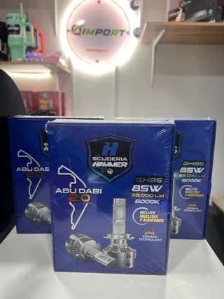 ABU DABI 2.0 Scuderia Hammer LED H4 85W 28.000LM 6000K 3