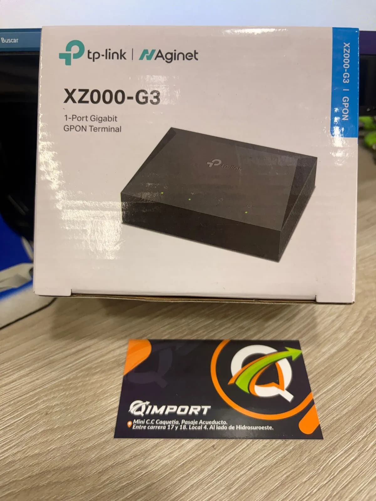 Módem GPON TP-Link Aginet XZ000-G3 Puerto Gigabit