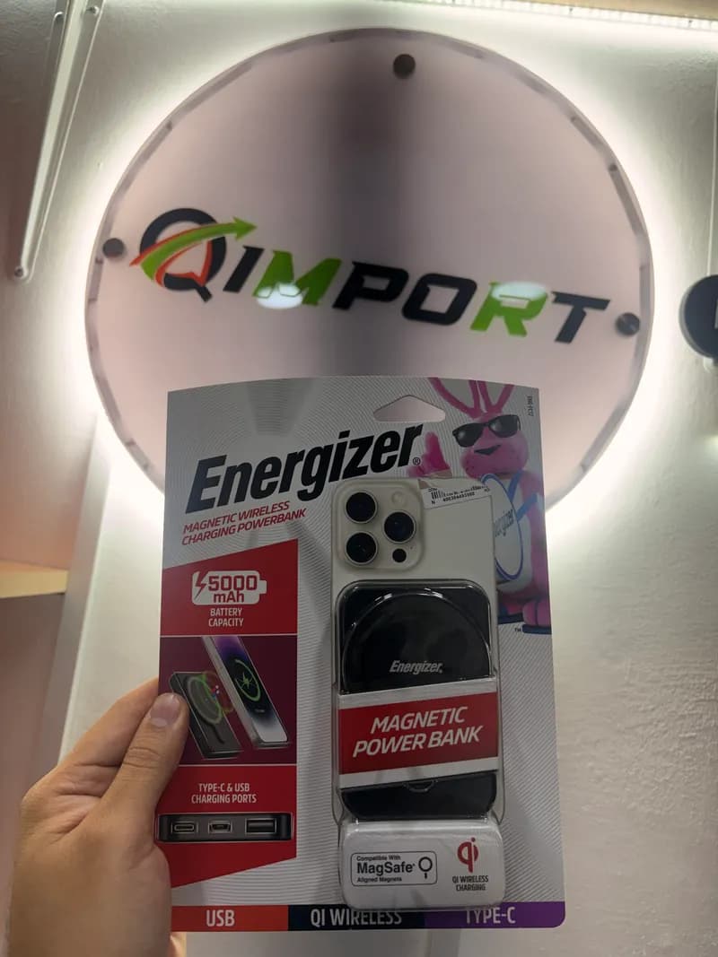 Power Bank Energizer 5000mAh Magnético