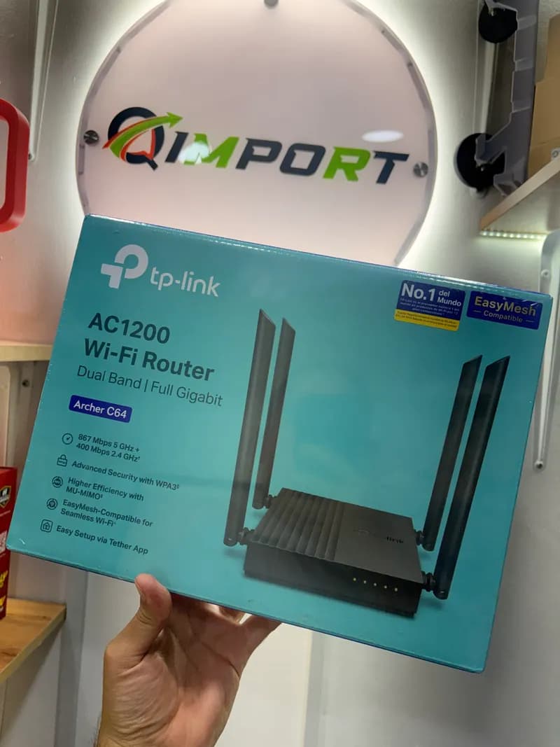 Router TP-Link Archer AC1200 Dual Band Gigabit | Alta Cobertura y Velocidad C64