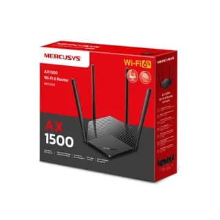 Router Mercusys MR60X AX1500: Wi-Fi 6 Ultra Rápido para Streaming y Gaming 1