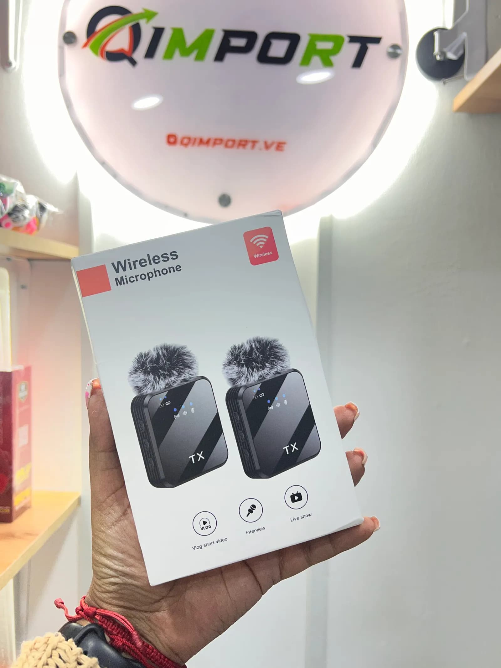 Micrófono Inalámbrico H12 TX - Sistema de Audio Digital 2.4GHz